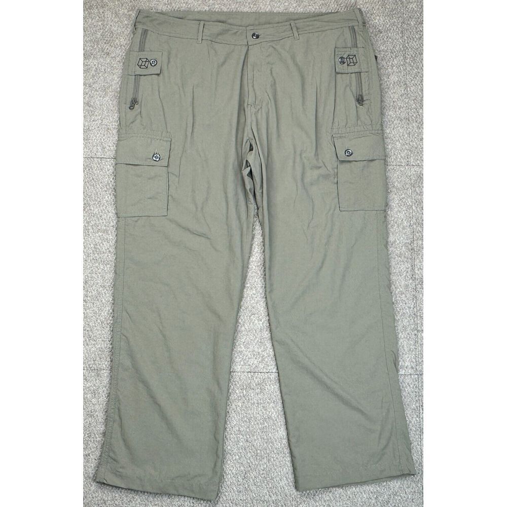 Clothing Arts Pick Pocket Proof Men's Green Outdoor Hiking Pants‎ Size 40